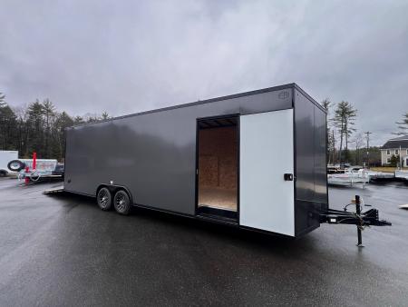 New 2026 US Cargo 8.5X26 + 3FT V nose/ 7'6  interior/ I-Beam frame/ Polycore/Blackout -9990gvw