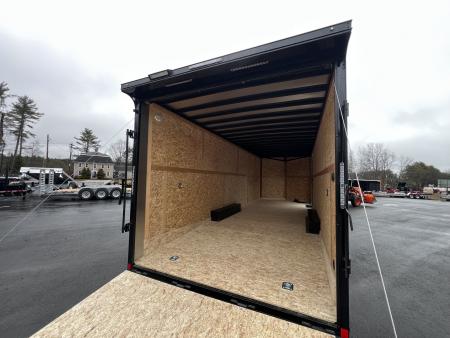 New 2026 US Cargo 8.5X26 + 3FT V nose/ 7'6" interior/ I-Beam frame/ Polycore/Blackout -9990gvw