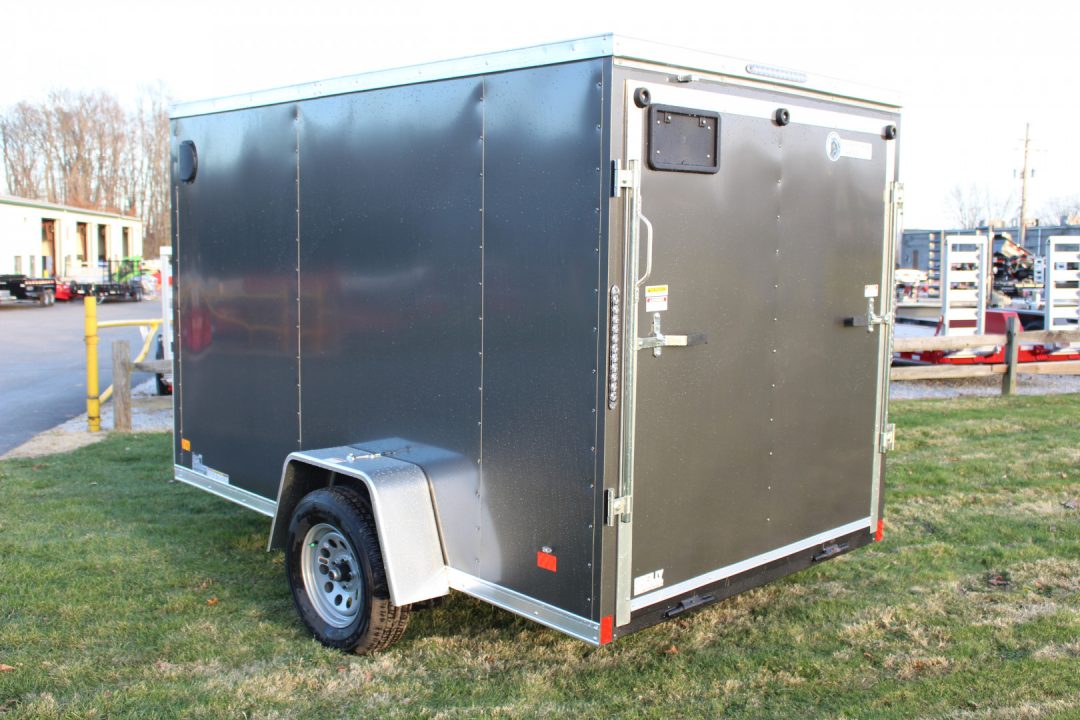 New 2026 Darkhorse Cargo 6' x 10' Enclosed Trailer - Rear Ramp Door - 6' Interior Height - 2990# GVW