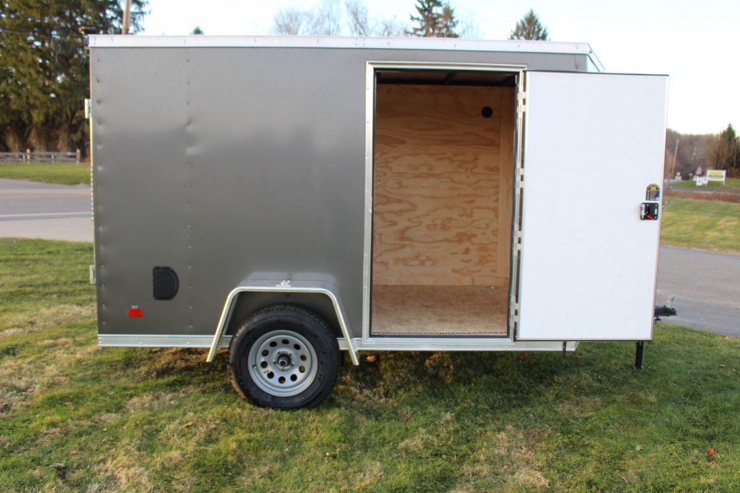 New 2026 Darkhorse Cargo 6' x 10' Enclosed Trailer - Rear Ramp Door - 6' Interior Height - 2990# GVW
