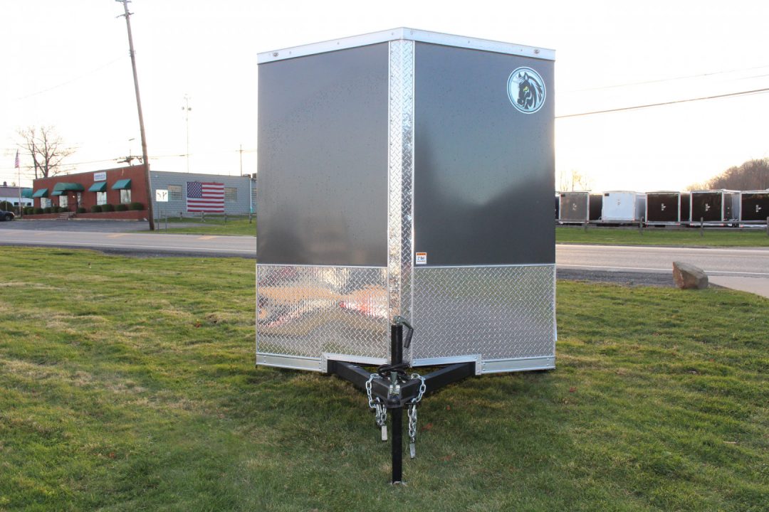 New 2026 Darkhorse Cargo 6' x 10' Enclosed Trailer - Rear Ramp Door - 6' Interior Height - 2990# GVW