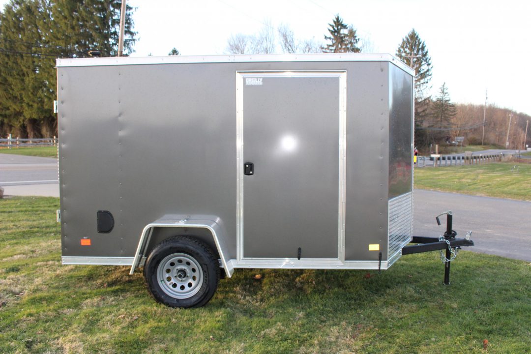 New 2026 Darkhorse Cargo 6' x 10' Enclosed Trailer - Rear Ramp Door - 6' Interior Height - 2990# GVW