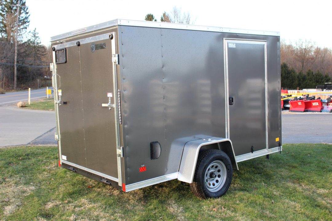New 2026 Darkhorse Cargo 6' x 10' Enclosed Trailer - Rear Ramp Door - 6' Interior Height - 2990# GVW