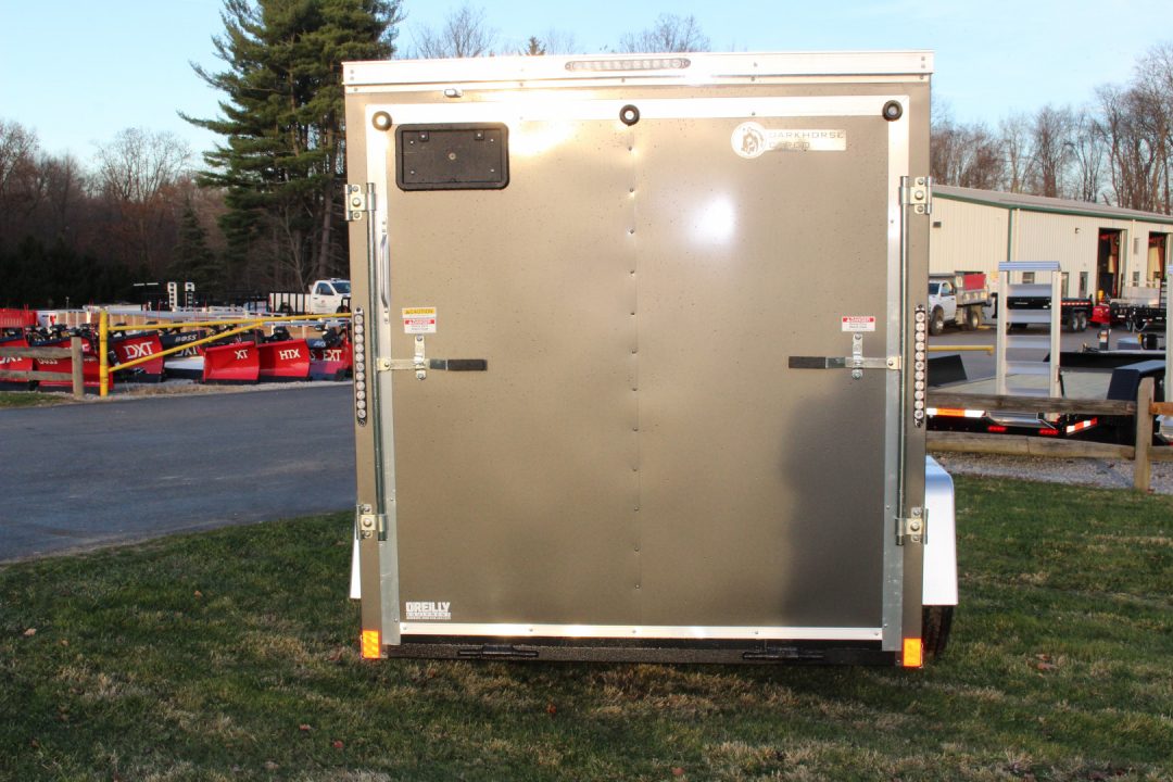 New 2026 Darkhorse Cargo 6' x 10' Enclosed Trailer - Rear Ramp Door - 6' Interior Height - 2990# GVW