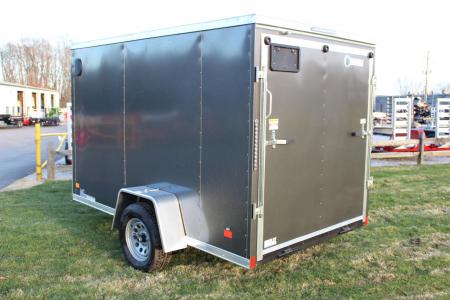 New 2026 Darkhorse Cargo 6' x 10' Enclosed Trailer - Rear Ramp Door - 6' Interior Height - 2990# GVW