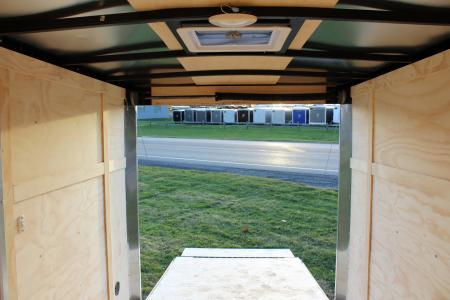 New 2026 Darkhorse Cargo 6' x 10' Enclosed Trailer - Rear Ramp Door - 6' Interior Height - 2990# GVW