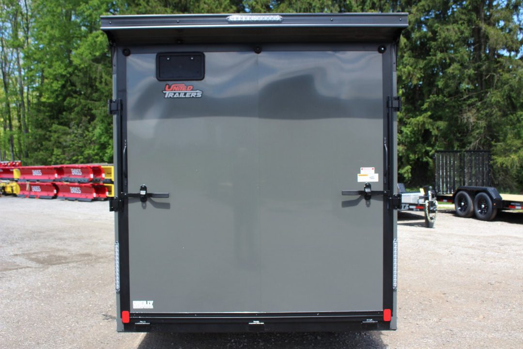 New 2026 United UJ 7' x 16' Enclosed Cargo Trailer - 7000# GVW - RAMP DOOR - 7' INTERIOR HEIGHT