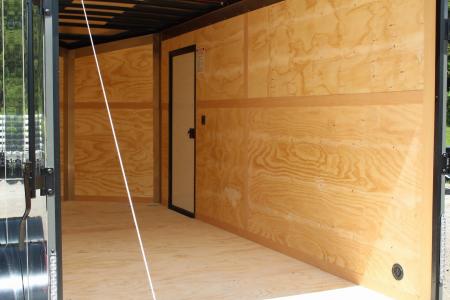 New 2026 United UJ 7' x 16' Enclosed Cargo Trailer - 7000# GVW - RAMP DOOR - 7' INTERIOR HEIGHT