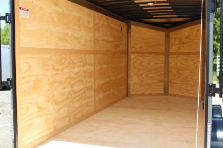 New 2026 United UJ 7' x 16' Enclosed Cargo Trailer - 7000# GVW - RAMP DOOR - 7' INTERIOR HEIGHT