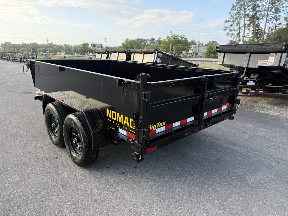 New 10LX-12C2A-BK BIG TEX 7'X12' DUMP TRAILER
