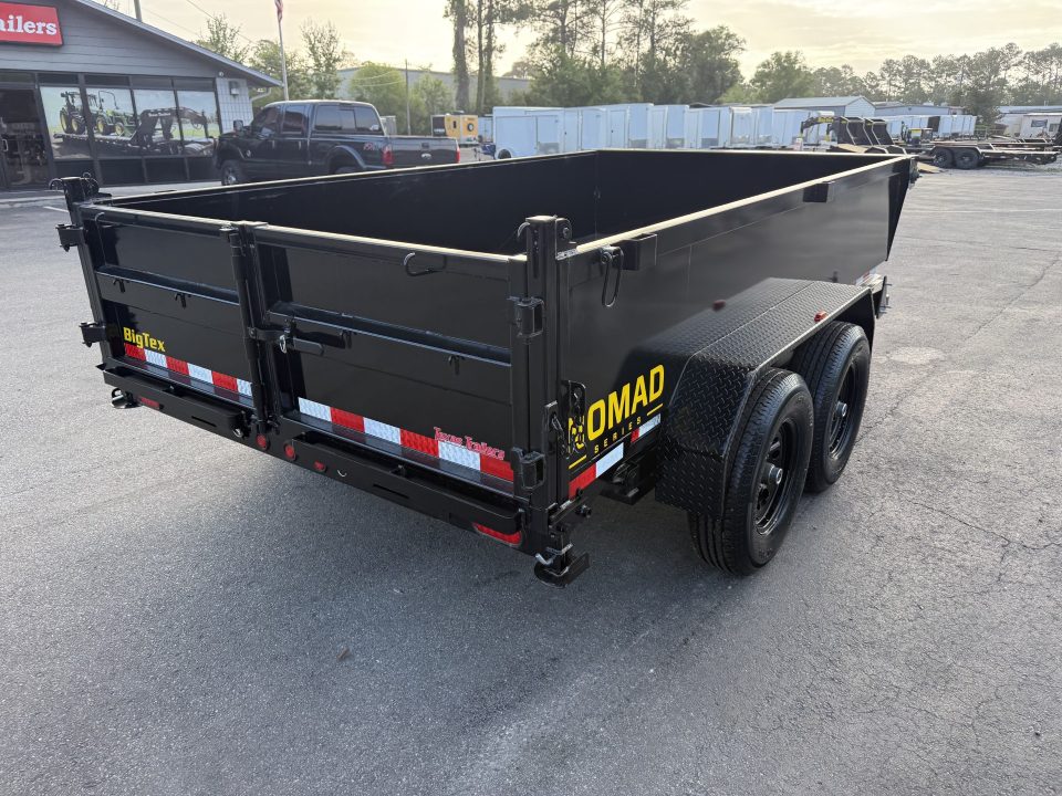 New 10LX-12C2A-BK BIG TEX 7'X12' DUMP TRAILER