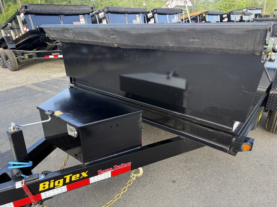 New 10LX-12C2A-BK BIG TEX 7'X12' DUMP TRAILER