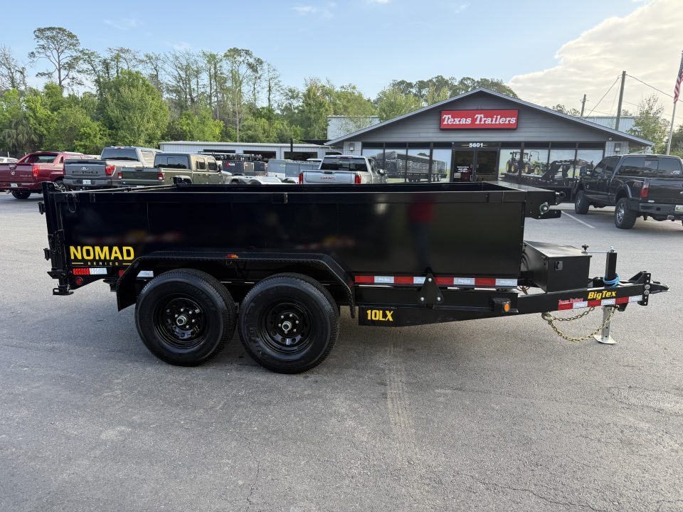 New 10LX-12C2A-BK BIG TEX 7'X12' DUMP TRAILER