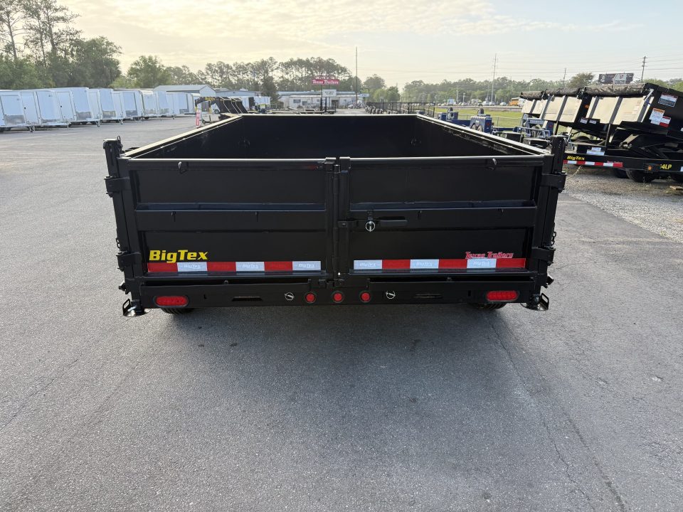 New 10LX-12C2A-BK BIG TEX 7'X12' DUMP TRAILER
