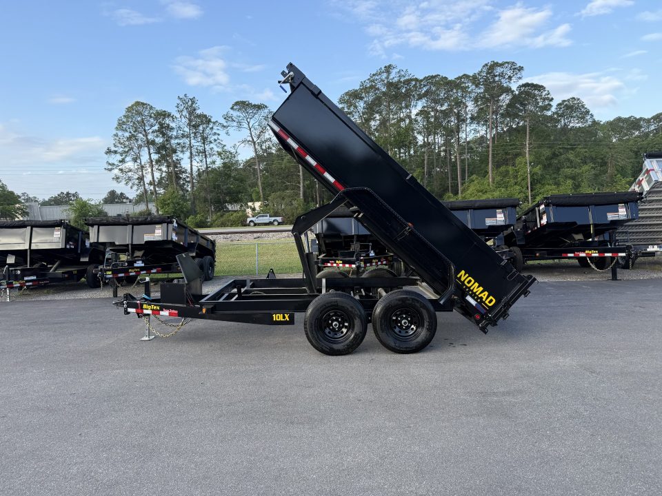 New 10LX-12C2A-BK BIG TEX 7'X12' DUMP TRAILER