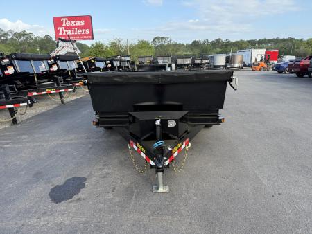 New 10LX-12C2A-BK BIG TEX 7'X12' DUMP TRAILER