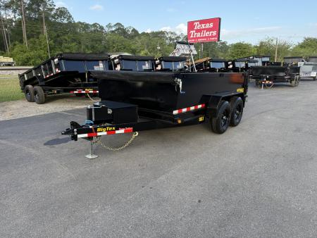 New 10LX-12C2A-BK BIG TEX 7'X12' DUMP TRAILER