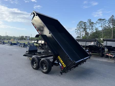 New 10LX-12C2A-BK BIG TEX 7'X12' DUMP TRAILER