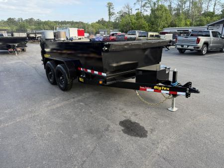 New 10LX-12C2A-BK BIG TEX 7'X12' DUMP TRAILER