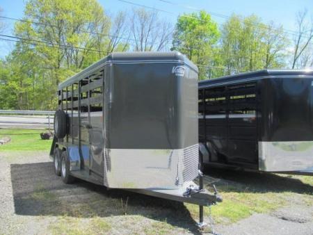 New Valley Trailers 6 X 16 BP Stock Trailer