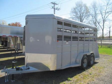 New Valley Trailers 6 X 16 BP Stock Trailer