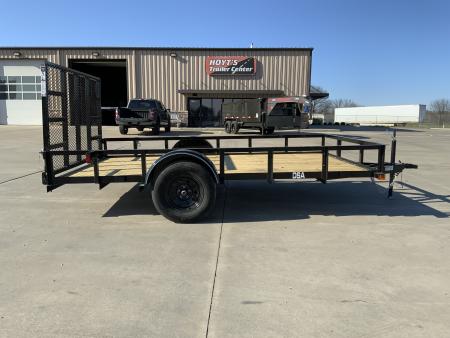 New 2026 Top Hat DSA 83 X 12 Utility Trailer