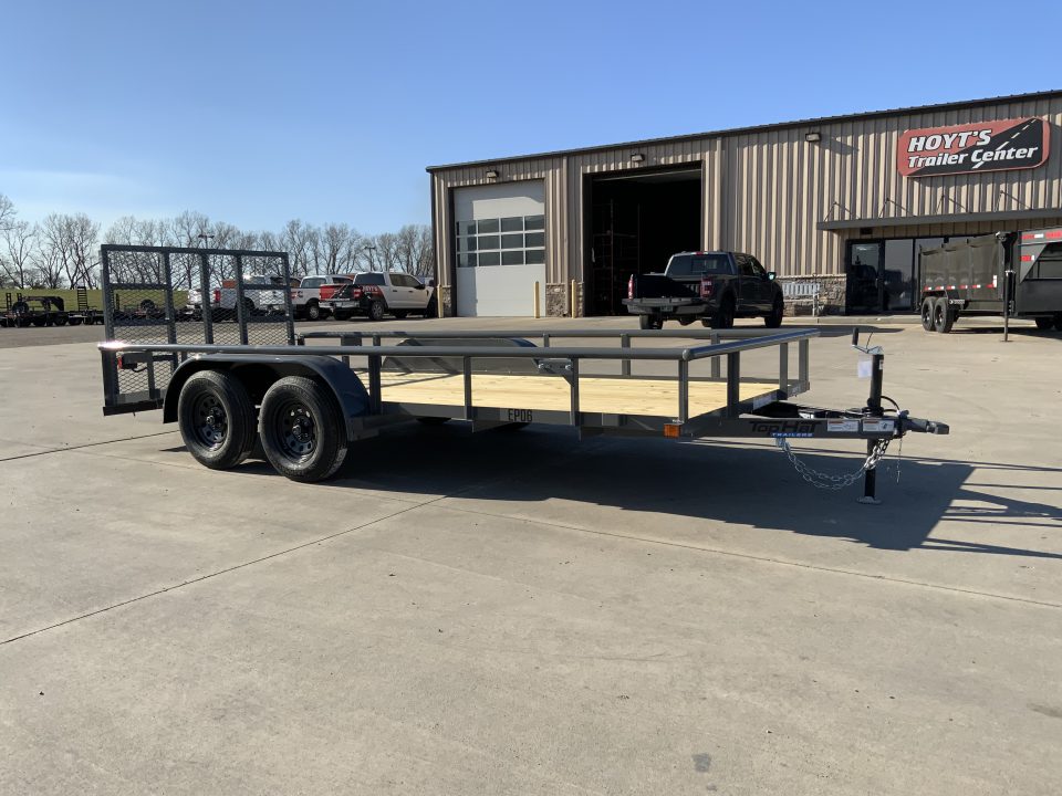 New 2026 Top Hat EP 77 X 16 Utility Trailer