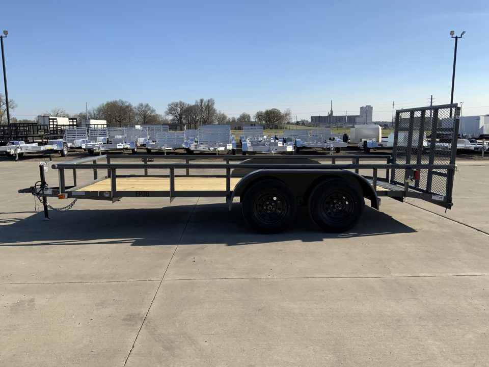 New 2026 Top Hat EP 77 X 16 Utility Trailer