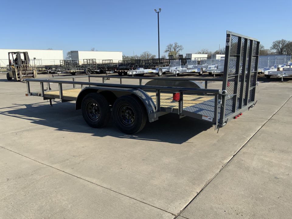 New 2026 Top Hat EP 77 X 16 Utility Trailer