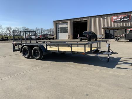 New 2026 Top Hat EP 77 X 16 Utility Trailer