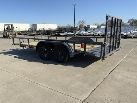 New 2026 Top Hat EP 77 X 16 Utility Trailer