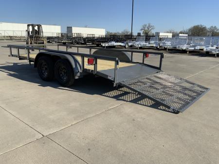 New 2026 Top Hat EP 77 X 16 Utility Trailer