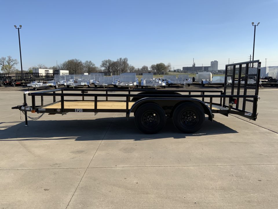 New 2026 Top Hat EP 77 X 16 Utility Trailer