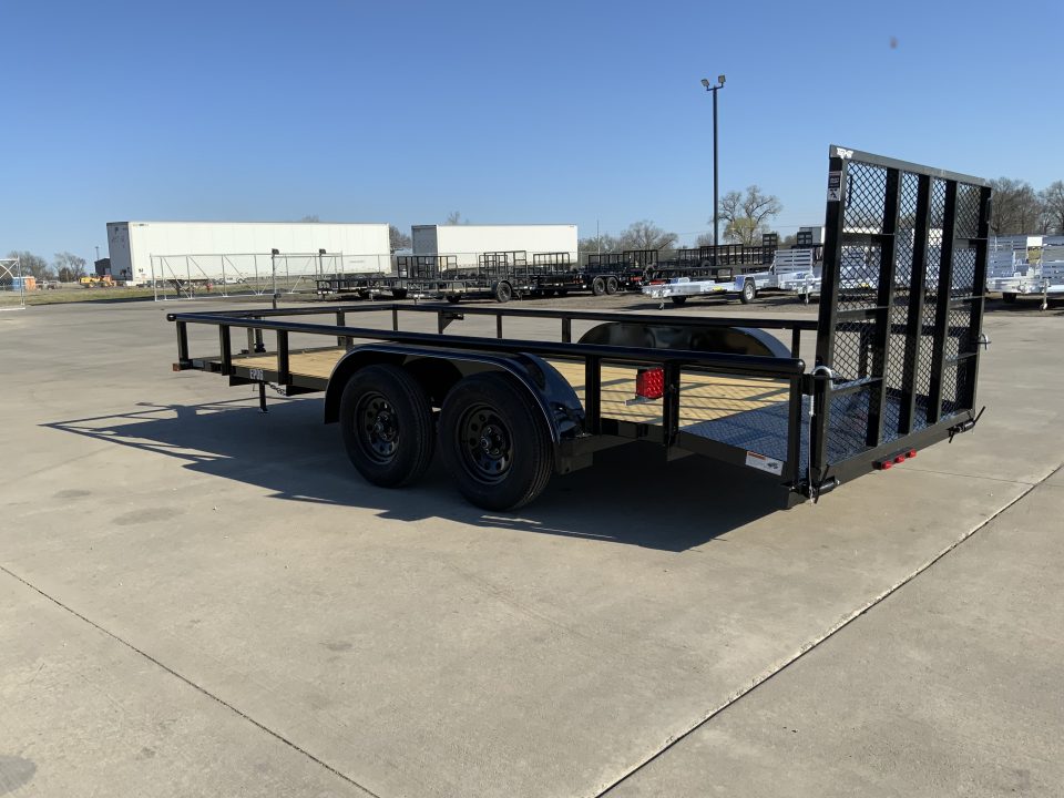 New 2026 Top Hat EP 77 X 16 Utility Trailer