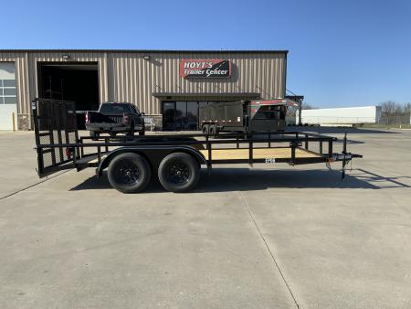 New 2026 Top Hat EP 77 X 16 Utility Trailer