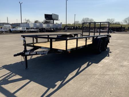 New 2026 Top Hat EP 77 X 16 Utility Trailer