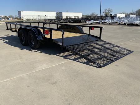 New 2026 Top Hat EP 77 X 16 Utility Trailer
