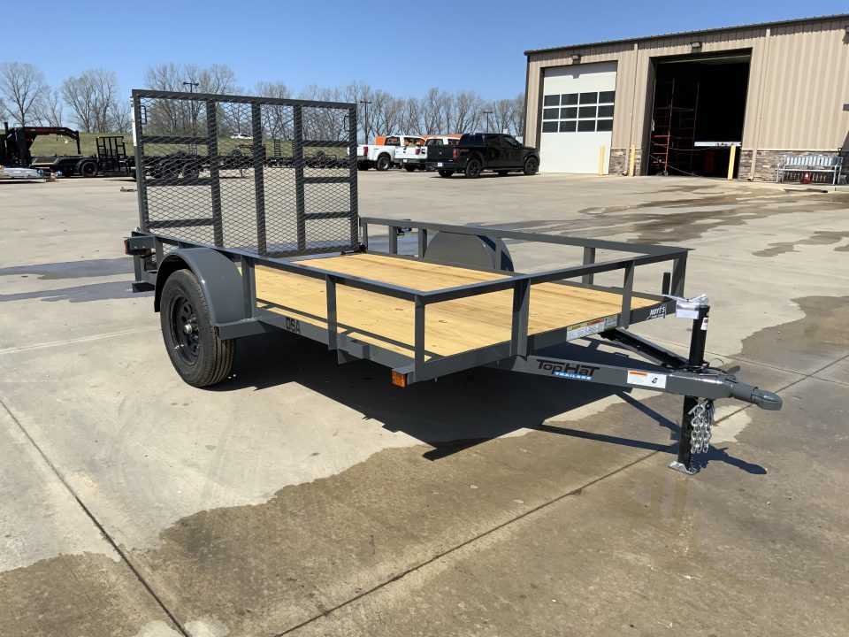 New 2026 Top Hat DSA 77 X 10 Utility Trailer