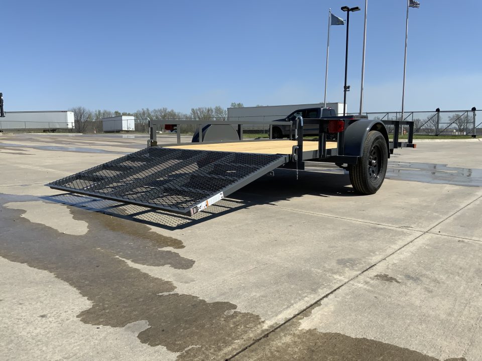 New 2026 Top Hat DSA 77 X 10 Utility Trailer