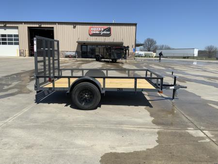 New 2026 Top Hat DSA 77 X 10 Utility Trailer