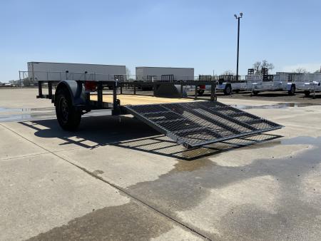 New 2026 Top Hat DSA 77 X 10 Utility Trailer
