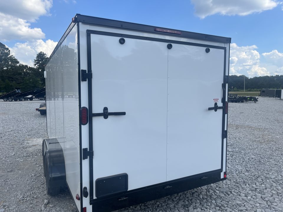New 2026 Triple R 7X16 ENCLOSED CARGO TRAILER W/REAR RAMP