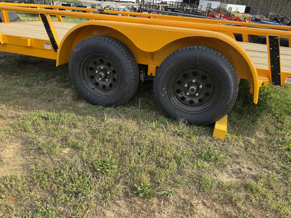 New 2026 RawMaxx UTX 7K 16' 7K JACK BOX Utility Trailer