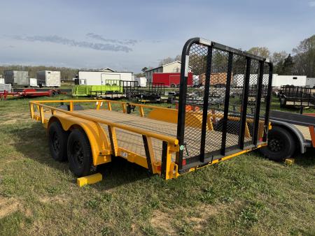 New 2026 RawMaxx UTX 7K 16' 7K JACK BOX Utility Trailer