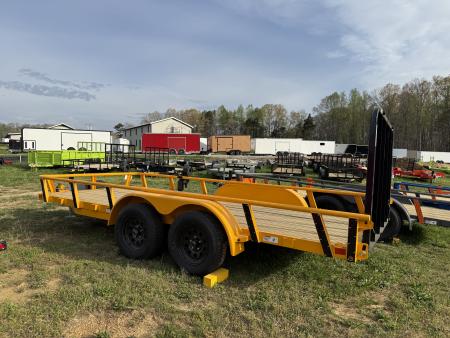 New 2026 RawMaxx UTX 7K 16' 7K JACK BOX Utility Trailer