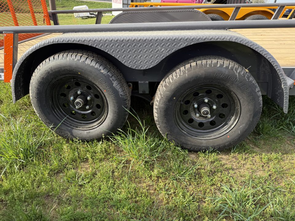 New 2026 RawMaxx UTX 7K 16' 7K JACK BOX Utility Trailer