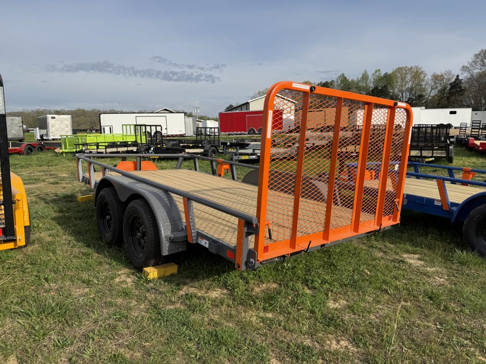 New 2026 RawMaxx UTX 7K 16' 7K JACK BOX Utility Trailer