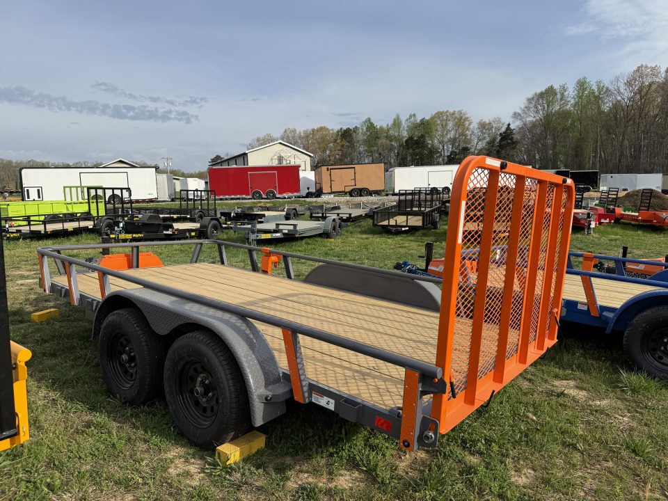 New 2026 RawMaxx UTX 7K 16' 7K JACK BOX Utility Trailer