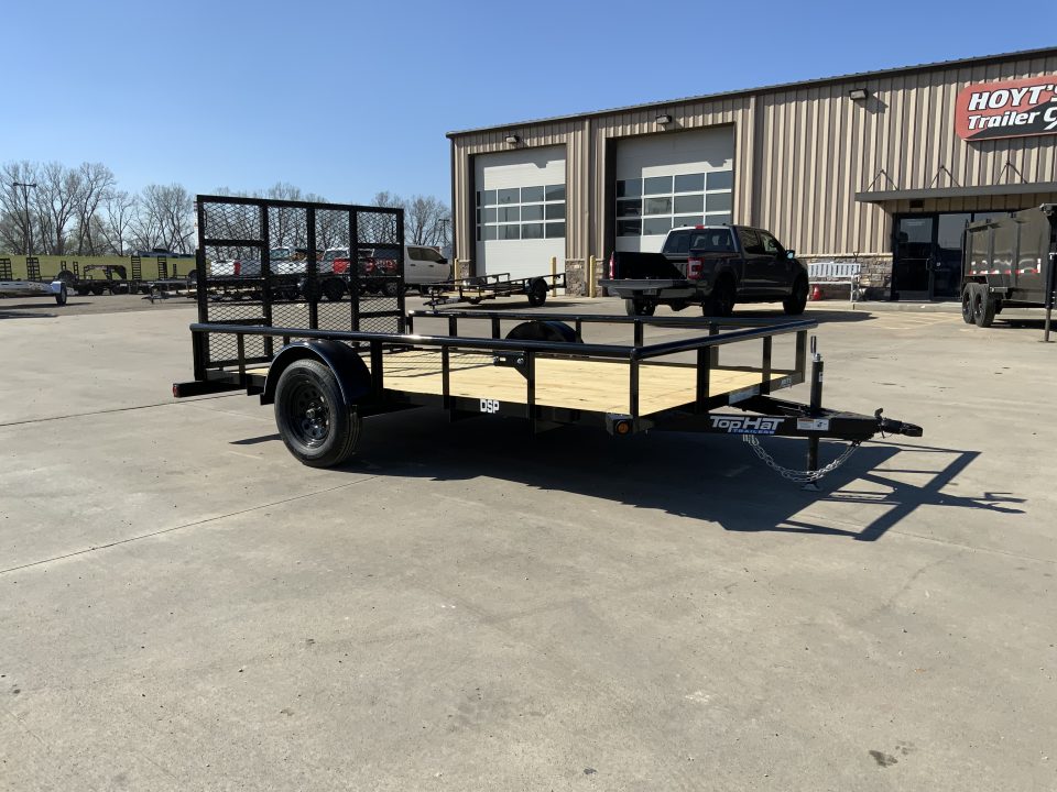 New 2026 Top Hat DSP 83 X 12 Utility Trailer