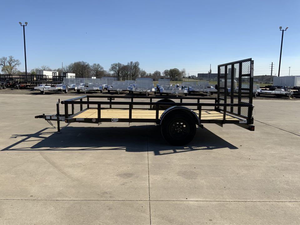 New 2026 Top Hat DSP 83 X 12 Utility Trailer
